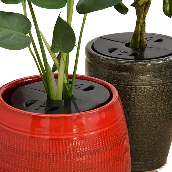 mini composteur pot de fleurs